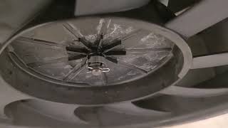 Removing and replacing fan and/or motor on Kenmore/Broan/Nutone hood range Model 233.52602000