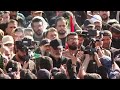 Sons of late Iran Supreme Leader Ayatollah Ali Khamenei attend his funeral