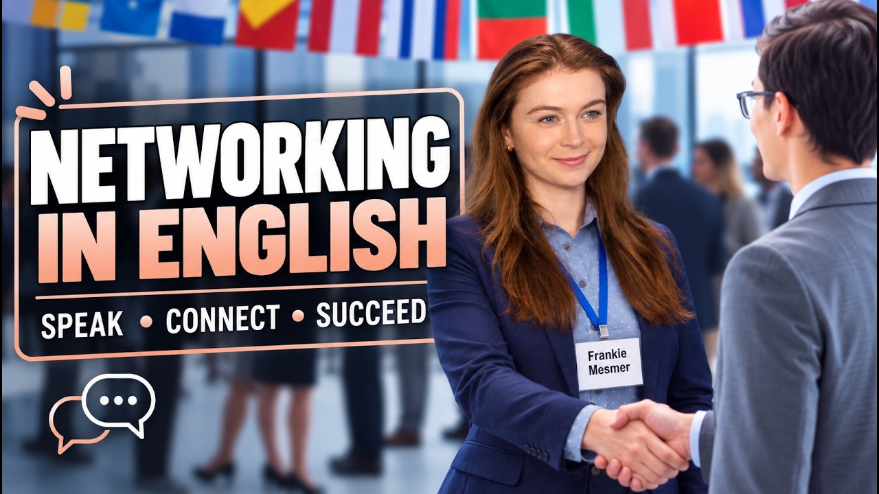 Eng Networking The Networking Framework Every English Learner Needs - YouTube