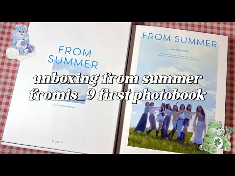 fromis_9 〈FROM SUMMER〉 PHOTOBOOK 新品未開封 unboxing fromis_9 (프로미스나인) 1st photobook “from summer