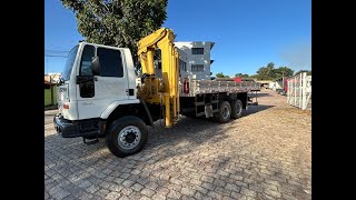 Caminhão Ford Cargo 2628 equipado com Munck PHD 2007