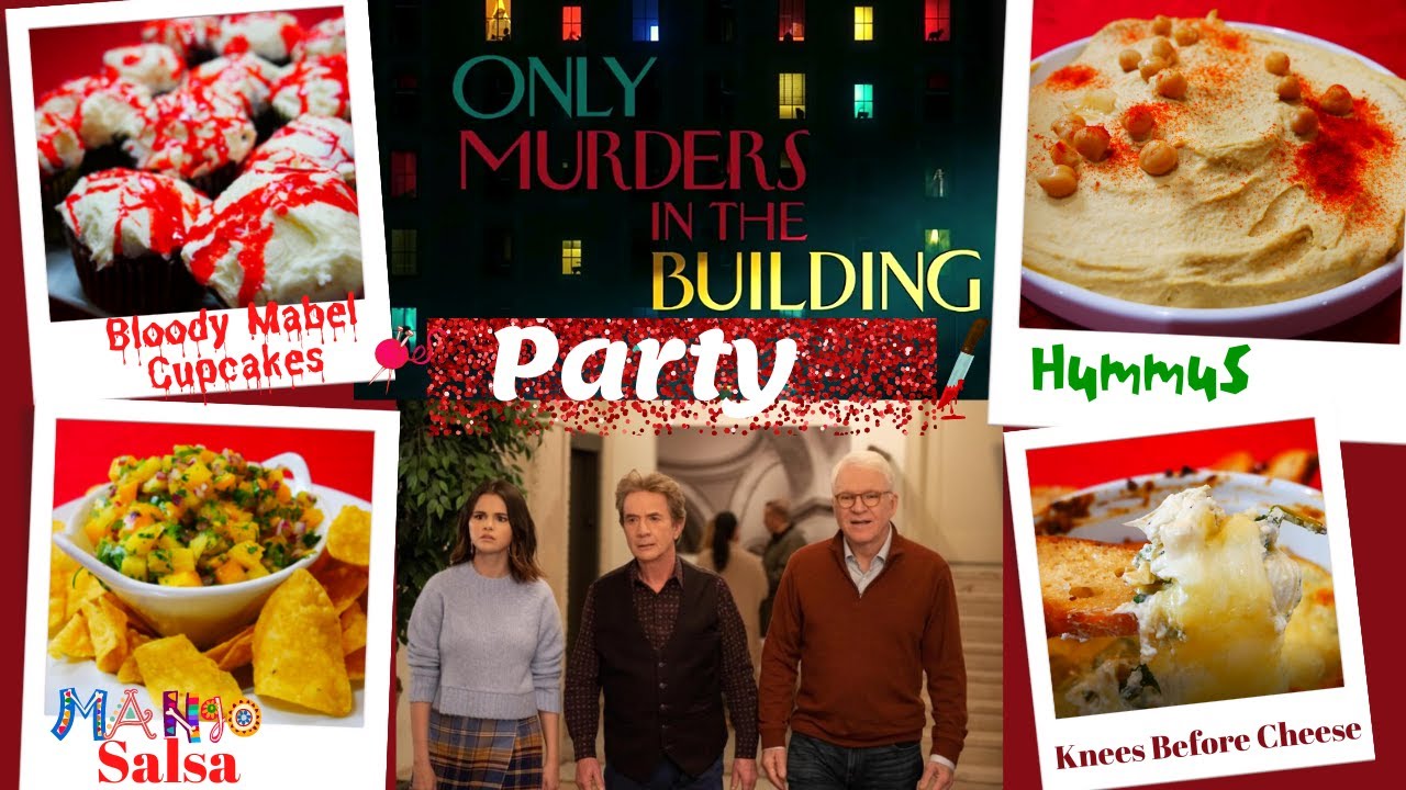 Only Murders In The Building with Bloody Mabel Cupcakes and Delicious