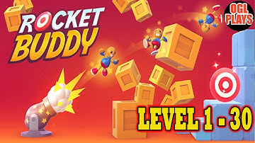 ROCKET BUDDY GAMEPLAY WALKTHROUGH LEVEL 1 - 30 (ANDROID IOS)