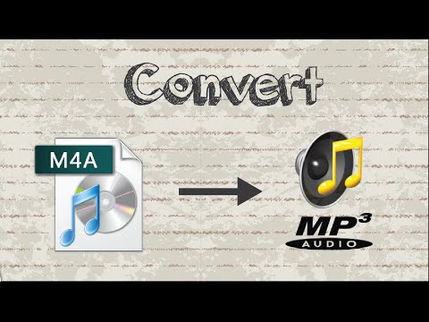 M4A 파일을 MP3 형식으로 변환하는 방법