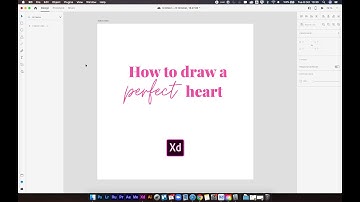 ADOBE XD Draw a perfect heart | Secret Feature!