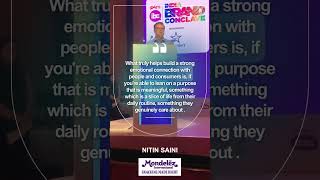 A Key Insight From Our Illustrious Speaker, Nitin Saini, Mondelez, At The E4M