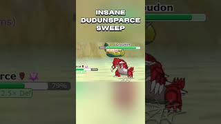 The Most Insane Dudunsparce Sweep