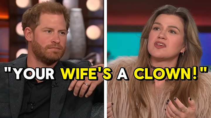 Prince Harry Kicked Off Kelly Clarkson's Show After Heated Clash