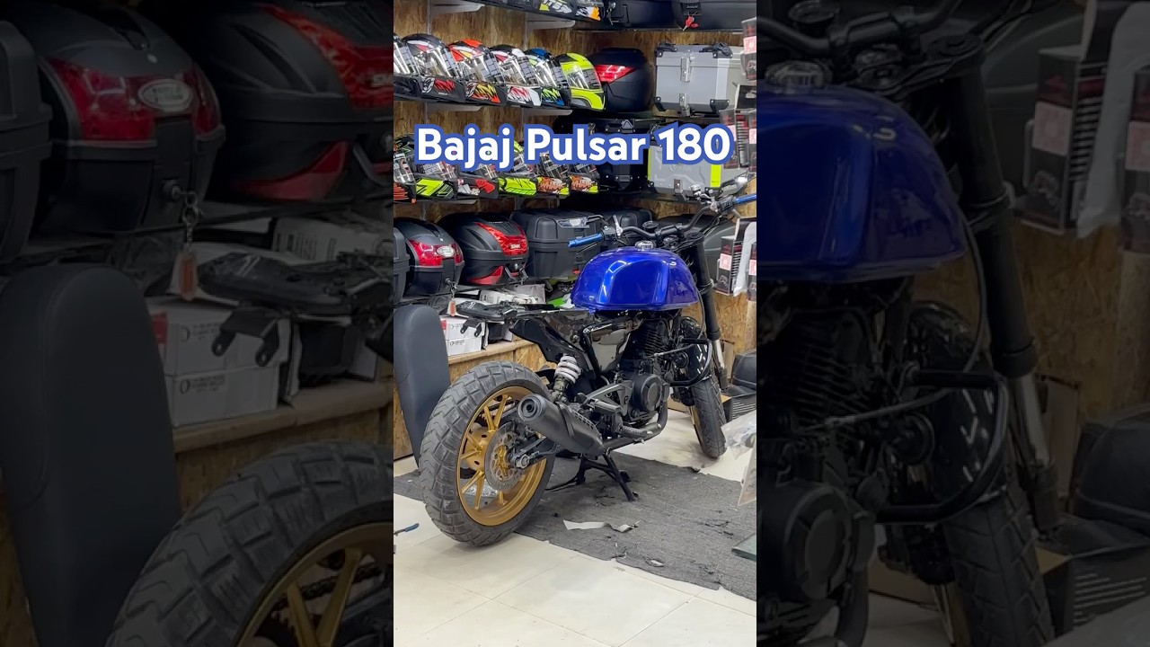 Bajaj Pulsar Modified Into a GT 