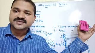 global vs local allocation in operating system | global replacement allocation | local replacement