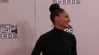 Tracee Ellis Ross Red Carpet Fashion - AMA 2014