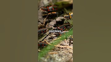 Zombie Ants: The Fungus That Turns Insects Into Puppets!!! #tiktok