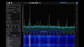 Listen to Shortwave Stations using RTL-SDR V4 (  improvised antenna)