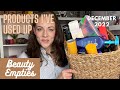 PRODUCT EMPTIES DECEMBER 2022 | Beauty Products I&#39;ve used up | UK Faves for 40 plus
