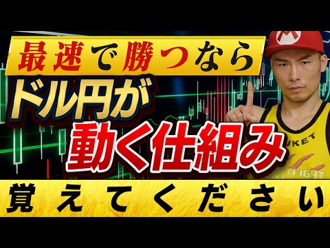 【ファンダでもテクニカルでもない】ドル円が動く本当の理由は○○です！