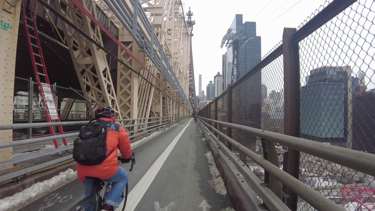 NYC Queensboro Bridge (59th Street)  | Ed Koch Bridge Walk to Midtown Manhattan (February 15, 2021)