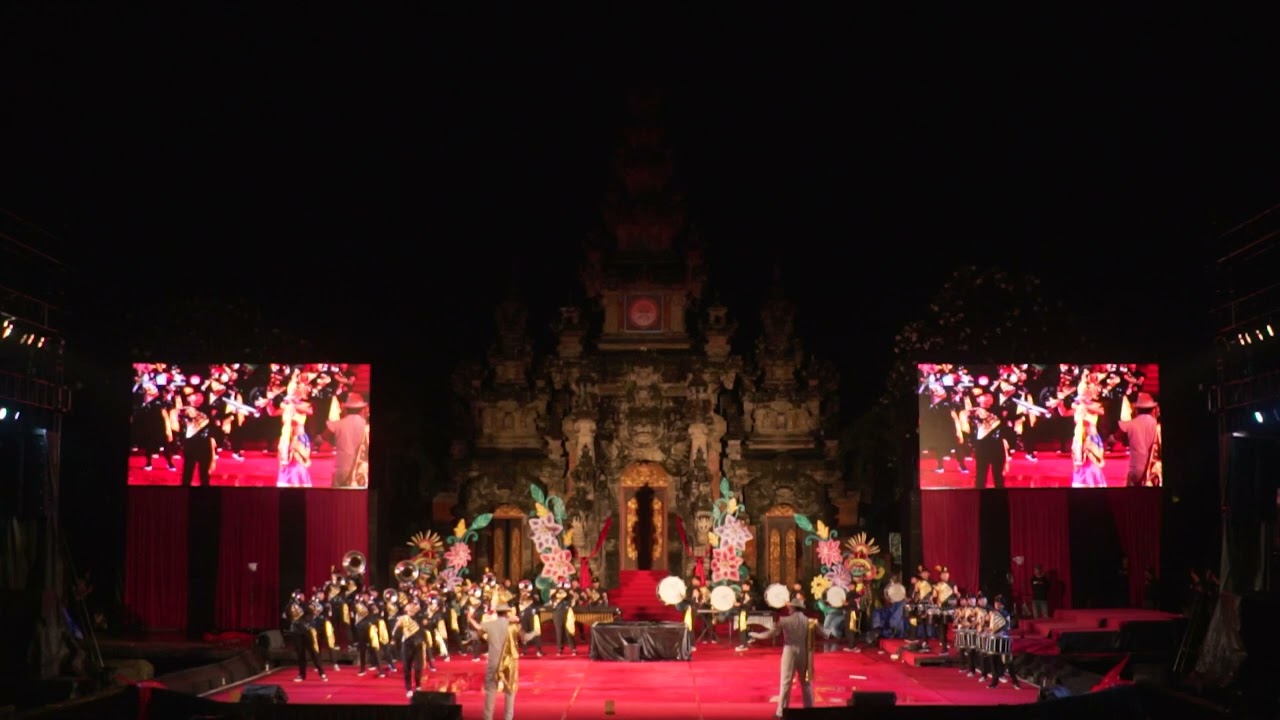 Penampilan UKM MBGBG dalam Festival Bali Jani 2022