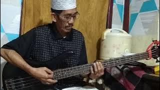 Merpati putih, Lusiana safara(Acik musik) cover Bass Daeng Bahar