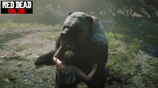 【RDO】#伝説の熊が固かった動画🐻【レッドデッドオンライン】