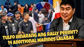 Tulfo Hinarang Ang Rally Permit? 14 Additional Marines Lalabas