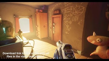 Autodesk Maya 2018 - Stylized Room Playable Scene