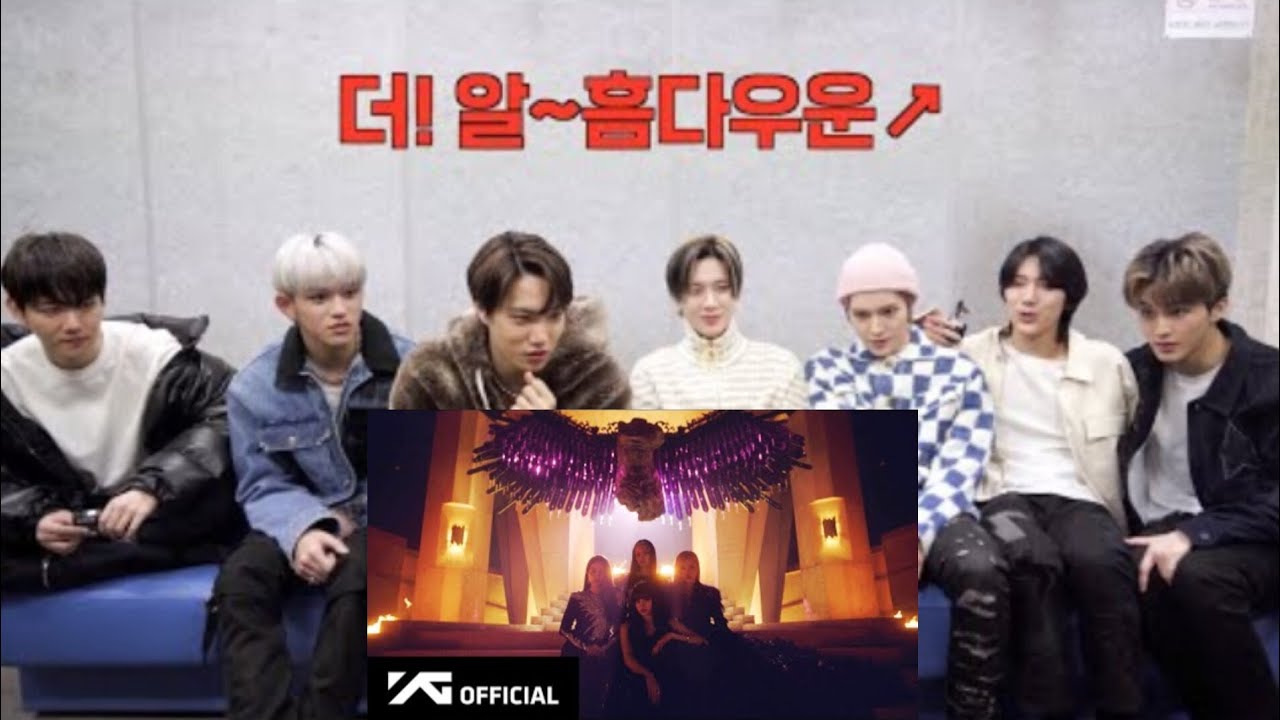 SuperM Reaction to Blackpink'How you like that' Mv (Fanmade 💜)