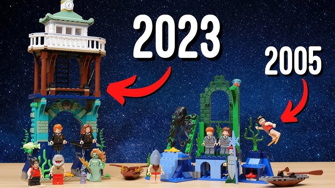 LEGO Harry Potter 2023 Hogwarts Banners Comparison & Review! 