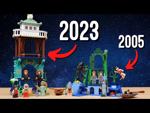 LEGO Harry Potter: Black Lake Comparison! 4762 vs 76420