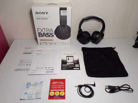 SONY：MDR-XB950N1 B 「ソニー ワイヤレスノイズキャンセリング