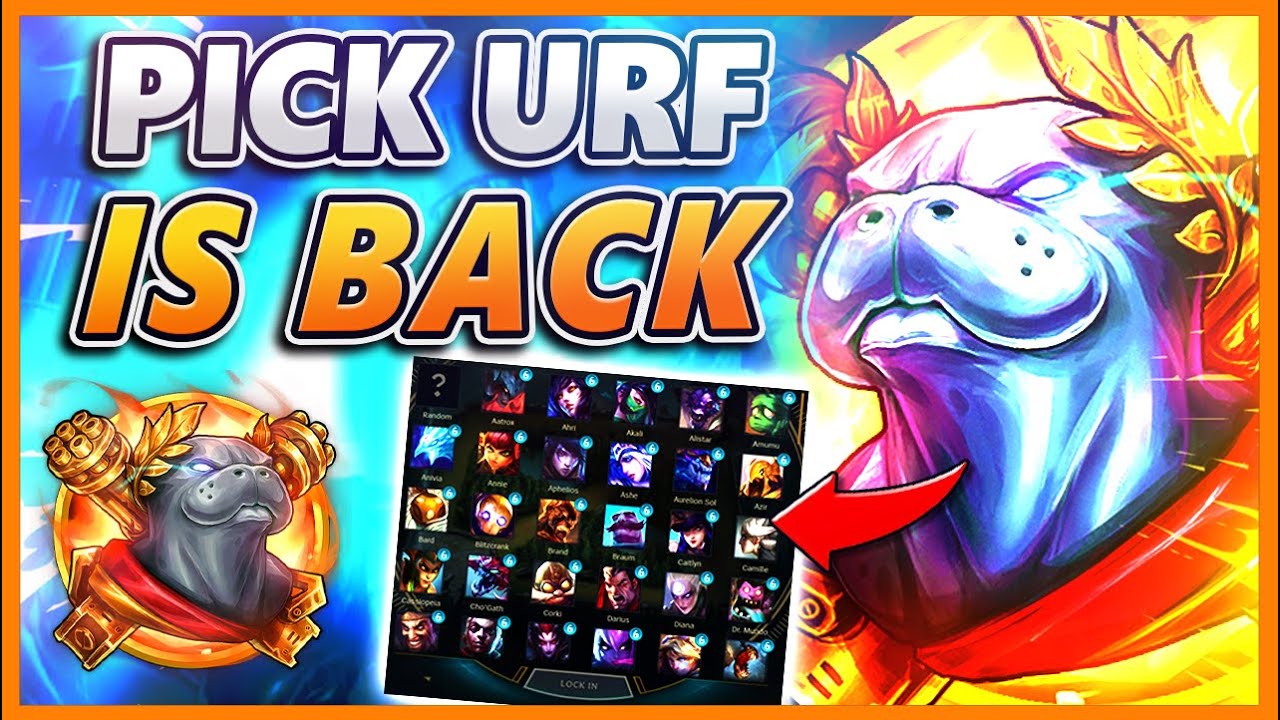 *ALL NEW* URF IS BACK!! (61KILLS - 8 DEATHS) - BunnyFuFuu URF