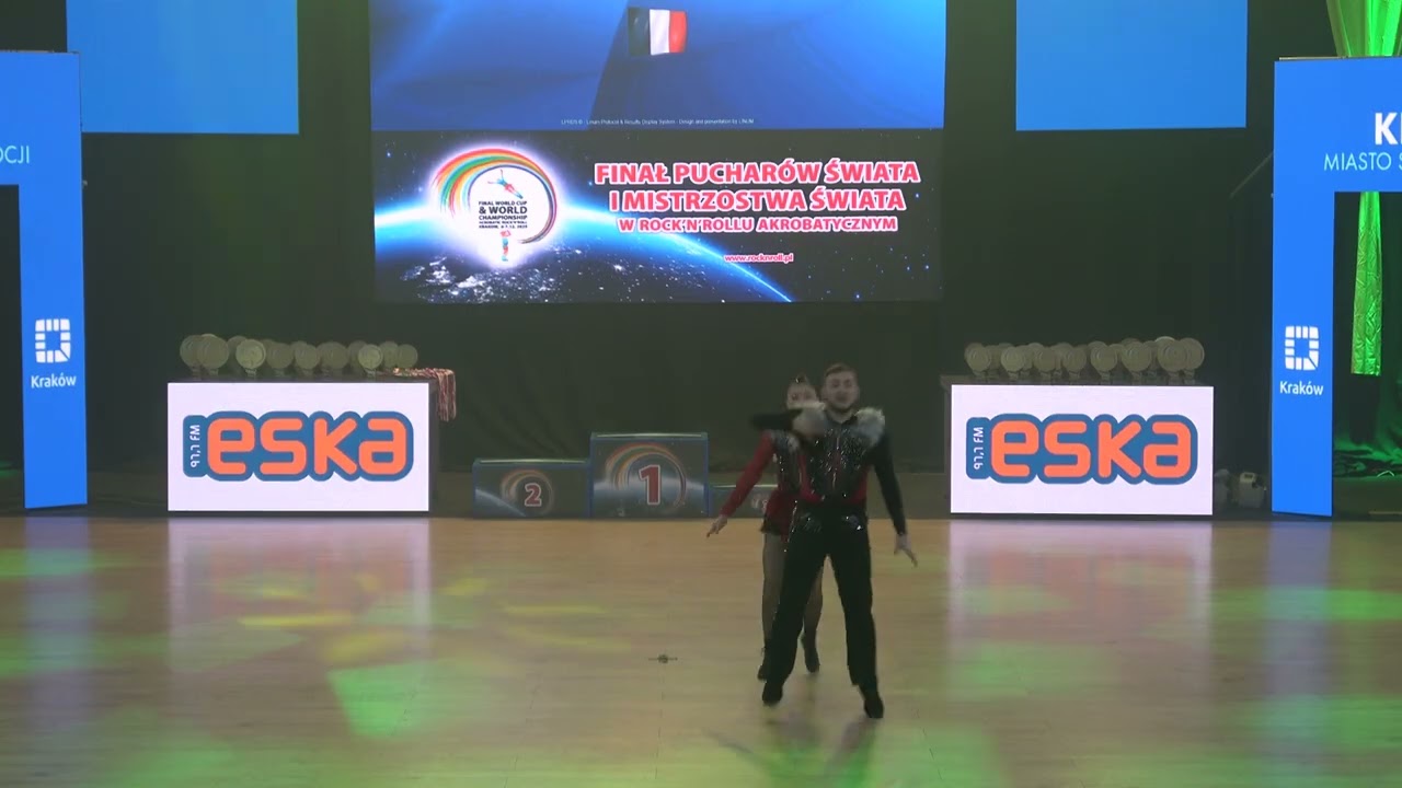 Kat. C CDS, FRA, JOUANNIC Miah - BUCHON Mattéo, 7. Place   [www.rokenrol.cz]