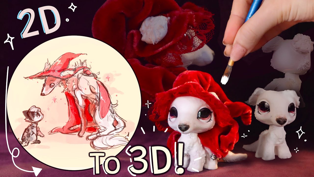 Creating An LPS Custom Borzoi Witch Dog: I am OBSESSED!!!