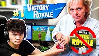 Mom Tells Son he CANT PLAY FORTNITE AGAIN! screenshot 4