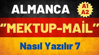 Almanca A1-A2 Mektup - Mail Nasıl Yazılır - 7