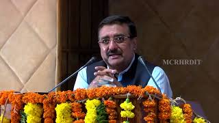 MCRHRD Institute  B P ACHARYA, IAS  Speech screenshot 3