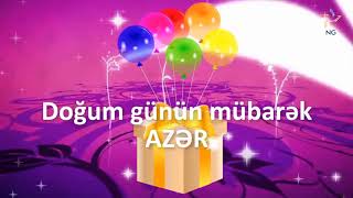 Doğum Günü Videosu - Azər