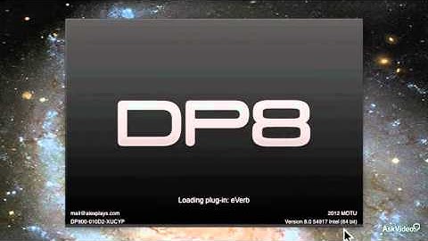 Digital Performer 8 100: What