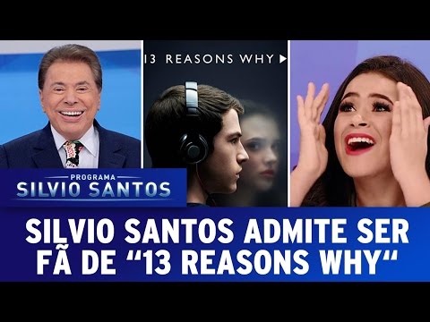 Silvio Santos admite ser fã de "13 Reasons Why" | Programa Silvio Santos (14/05/17)