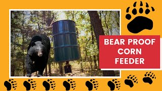 Bear Proof Hanging Feeder  The Way We Hunt