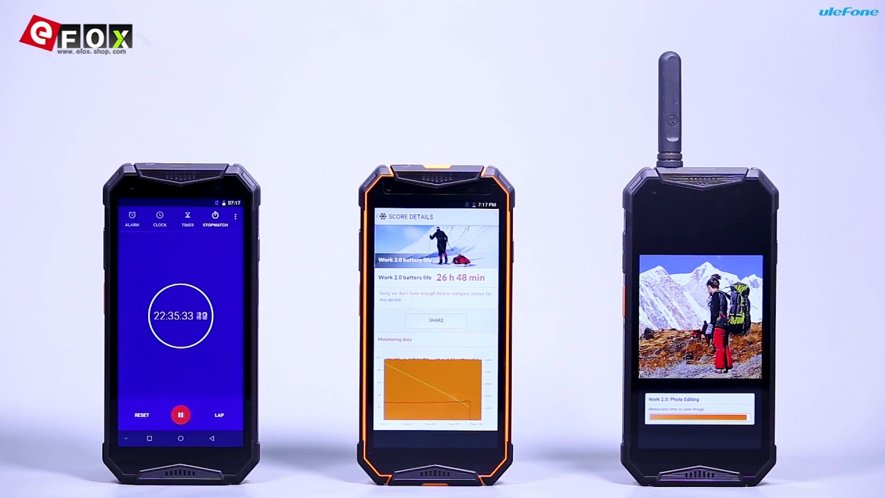 10300mAh Ulefone Armor 3/3T Astonishing Battery Test in PCMark