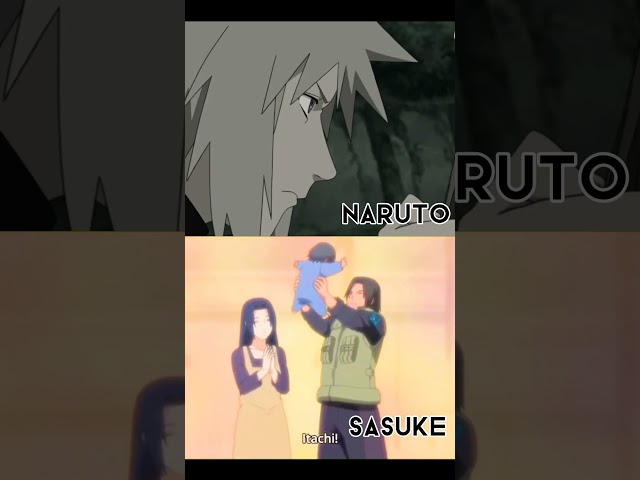 Naruto Vs Sasuke: Who Had It Better? #Shorts class=