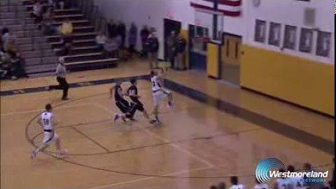 Norwin's Gage McCracken One-Handed Dunk - 1.4.16