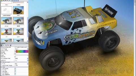 3DVIA Composer RC Truck Teaser