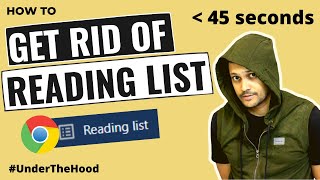 Get Rid of Reading List in Chrome (Quickly)