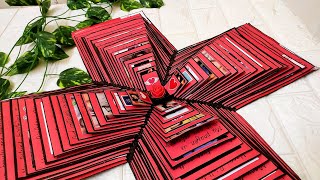 Explosion Box Tutorial for Beginners || How to make Explosion Box || Surprise Gift Box || Part - 1