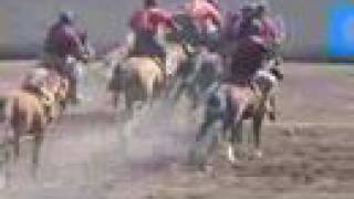 Horse game on Navruz, Bishkek