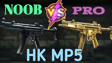 Noob VS Pro in HK MP5 || Dead Target