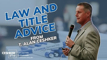 Is Title Insurance needed on every Real Estate Transaction? | Tidbits by T. Alan