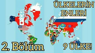 Ülkeleri̇n Enleri̇ 9 Ülke 2. Bölüm
