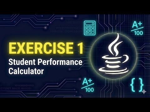 Java Exercise 1: Student Academic Performance Calculator | Beginners (Kannada) #9